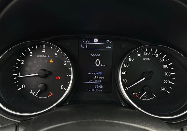 Nissan Qashqai cena 62900 przebieg: 120000, rok produkcji 2018 z Skoczów małe 742